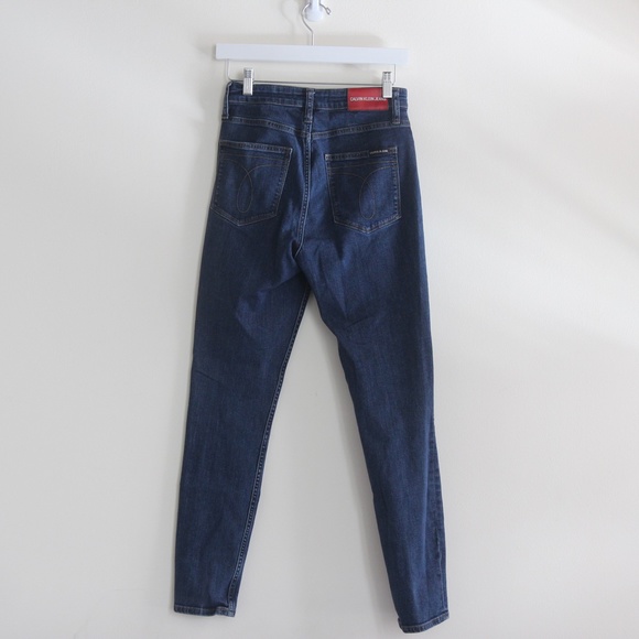 Calvin Klein Jeans High-Rise Skinny Jeans - Picture 3 of 9